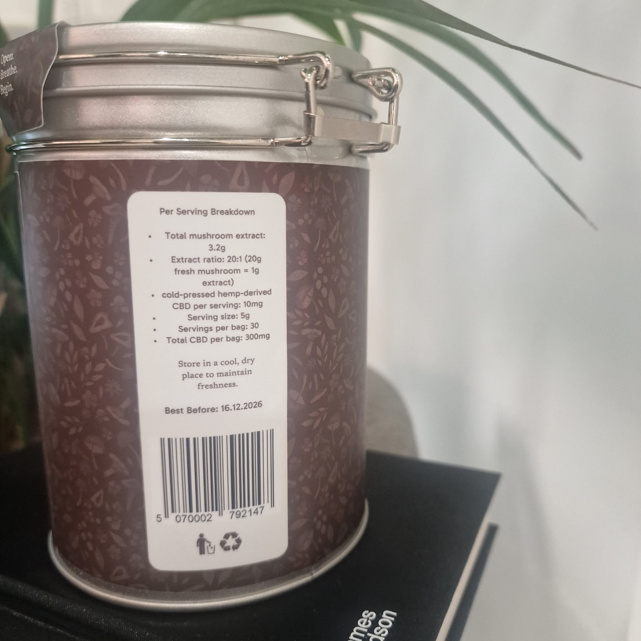MOKA Cacao + CBD + 7 Mushroom Blend